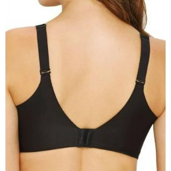 #667 Bali One Smooth U EverSmooth Back Smoothing Underwire Bra DF6560 Black - Picture 2 of 4